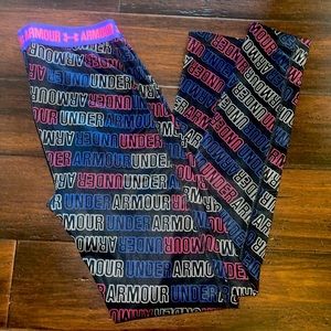 Under Armour- Juniors Large Athletic Leggings